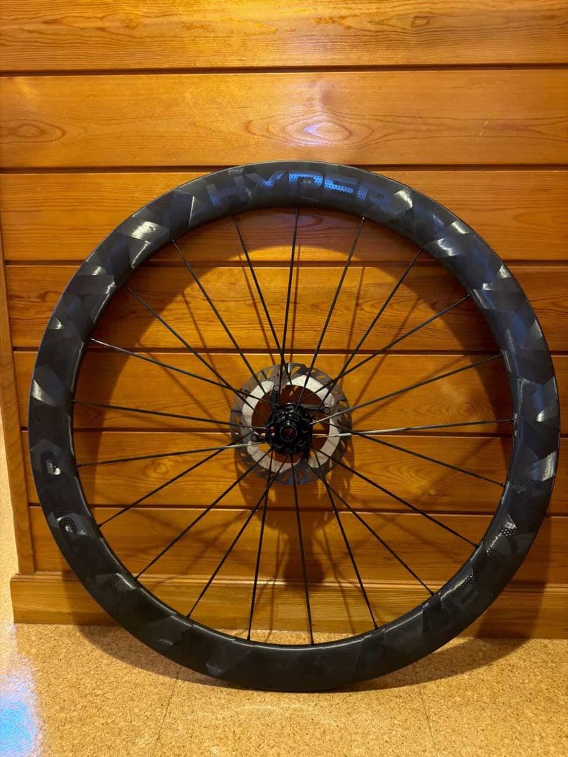 カーボンホイール ルンハイパー 前後セット ロードバイク用　アルテグラローター付