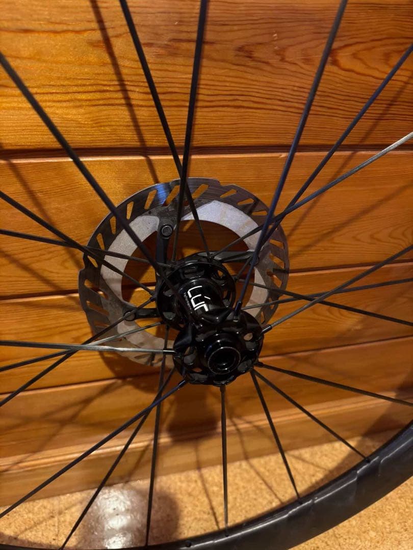 カーボンホイール ルンハイパー 前後セット ロードバイク用　アルテグラローター付