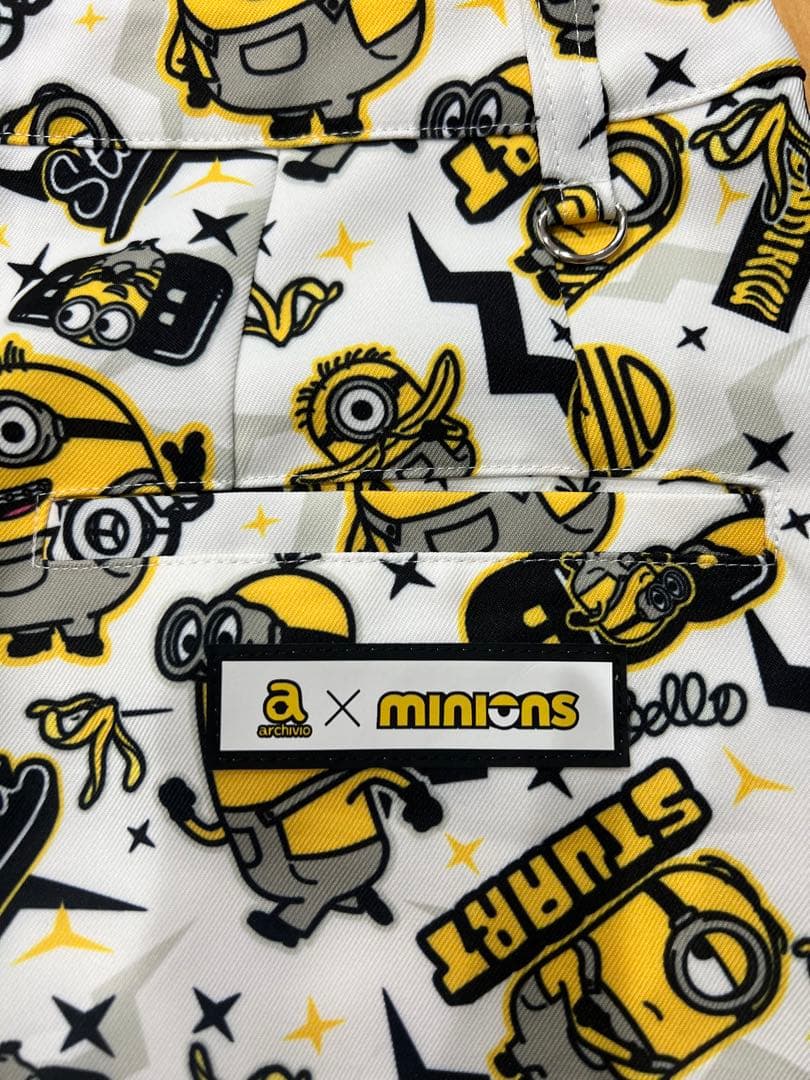 a × minions ミニオン柄スカート