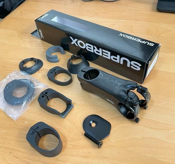 デダ(DEDA) SUPERBOX POB 31.7 DCRステム80mm 美品