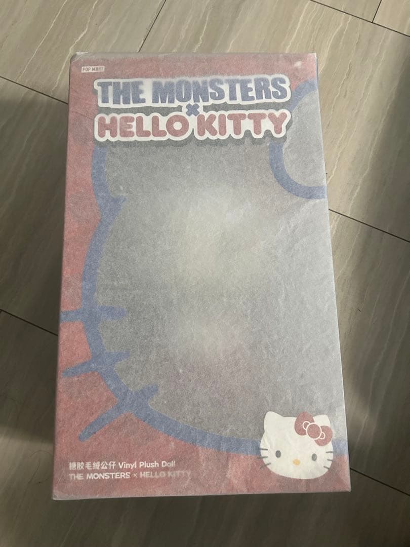 ポップマート ザ モンスターズ × ハローキティ ぬいぐるみ ラブブ