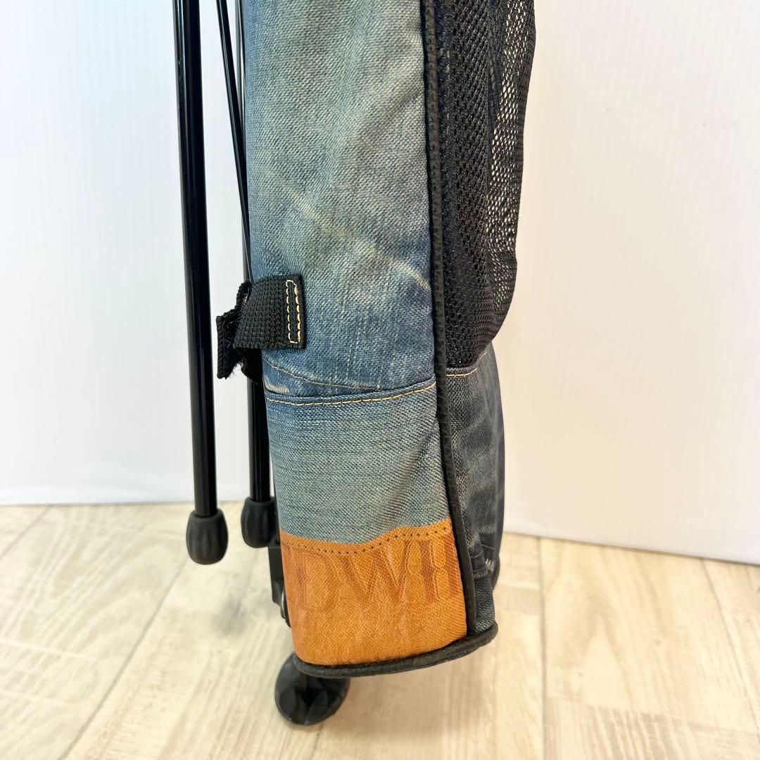 EDWIN GOLF デニム柄セルフスタンド式キャディバッグ