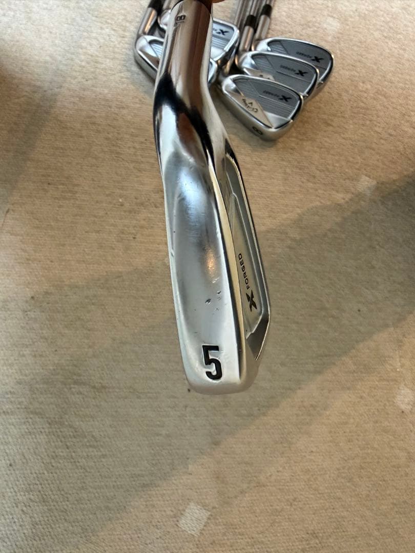 Callaway xforged アイアンセットモーダス120s