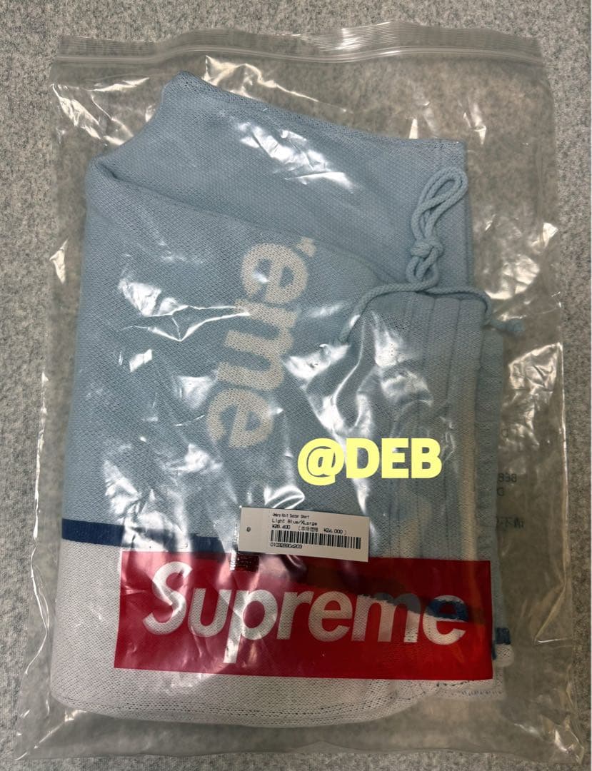 ウェア Supreme Umbro Knit Soccer Short Blue XL