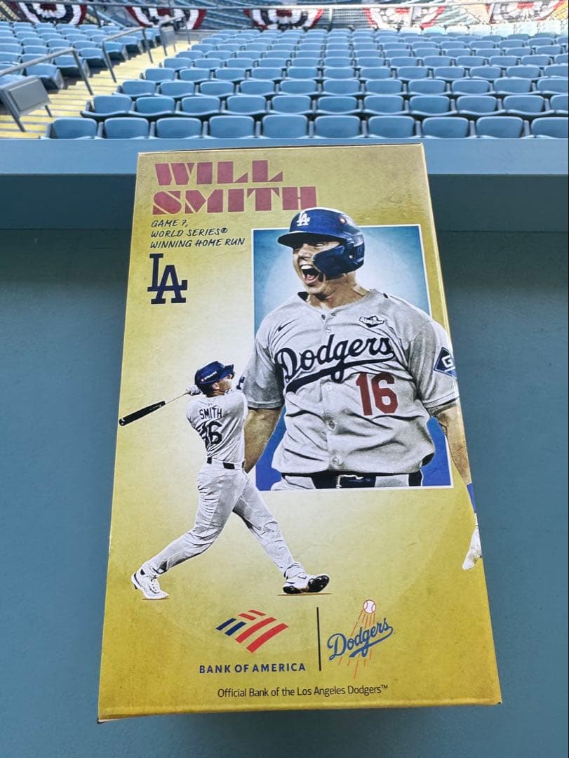 ドジャース　ウイルスミス　ボブルヘッド Game 7 ホームラン　来場者限定