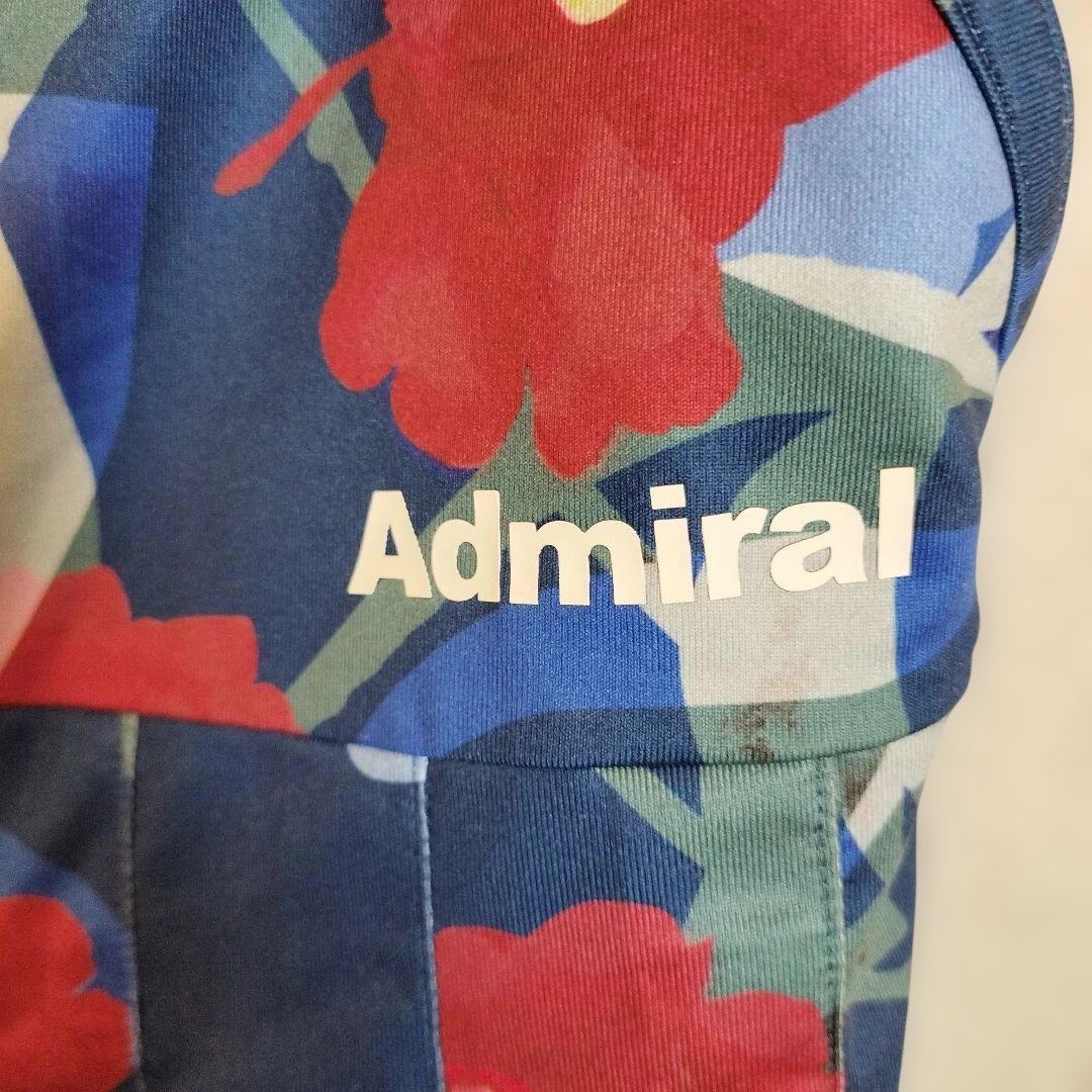 Admiral テニスウェアセットアップ ネイビー フラワー