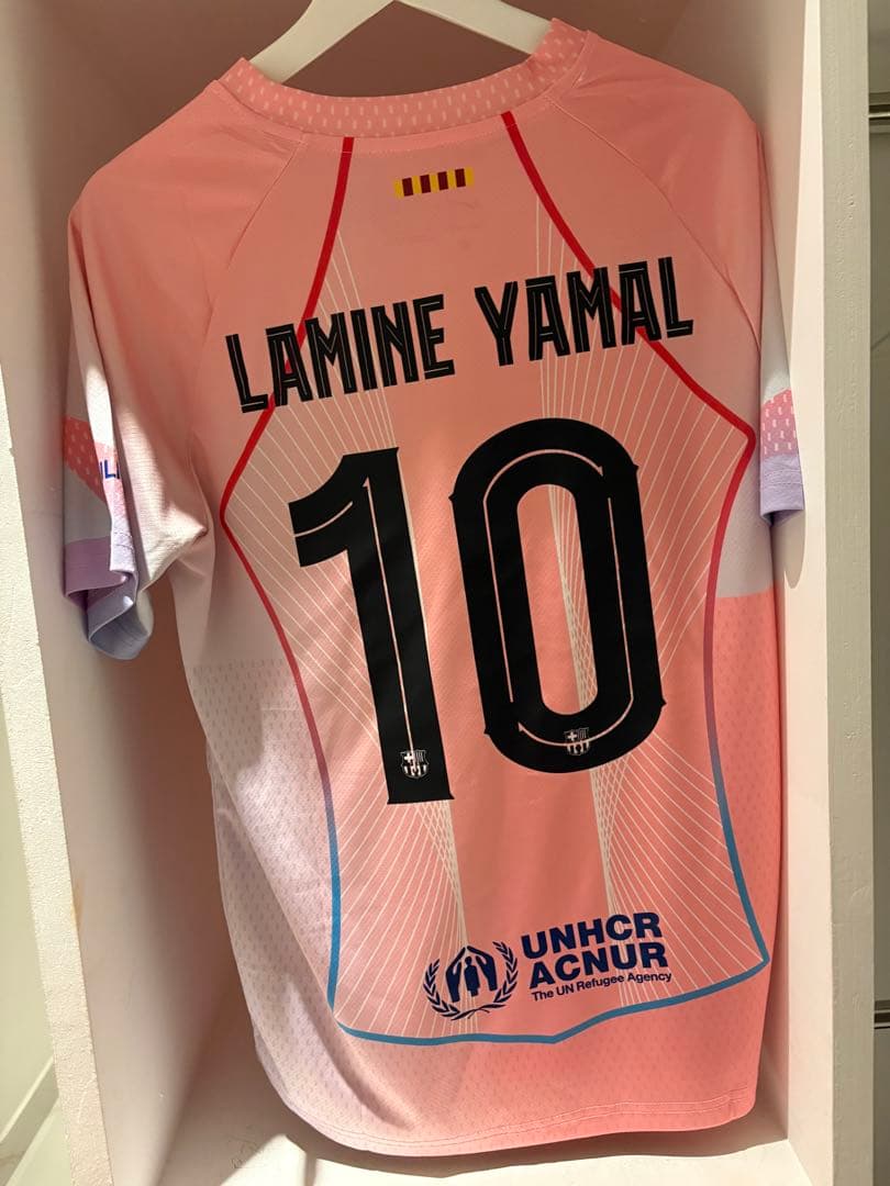 FC Barcelona Lamine Yamal シャツ S記念品