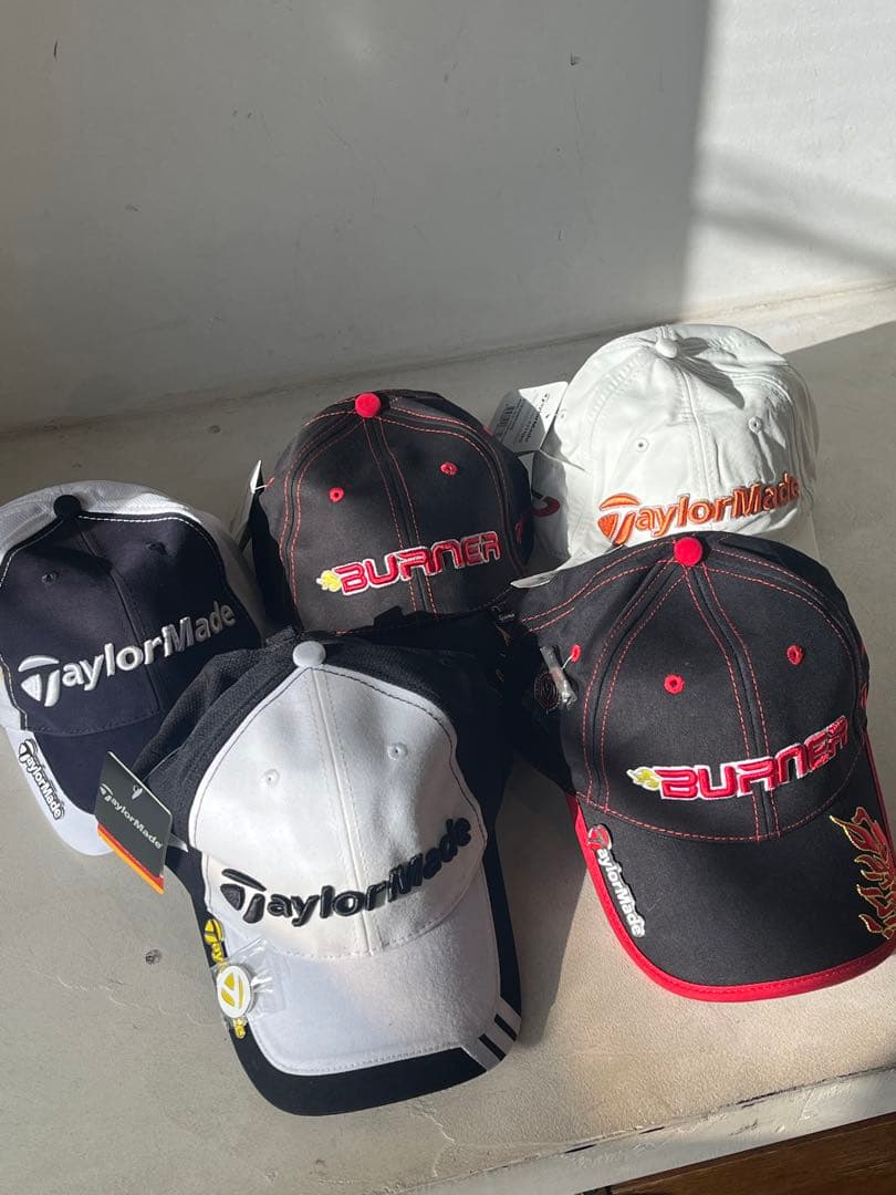 【新品未使用】TaylorMade Burner 等　キャップ 5個セット
