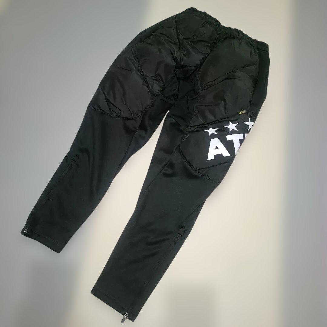 美品 ATHLETE 中綿ジャケット パンツ 上下セット S サッカー
