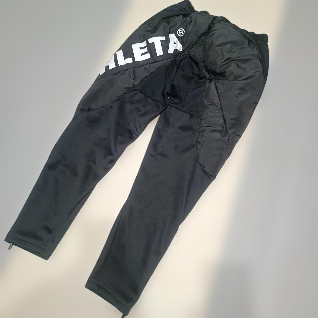 美品 ATHLETE 中綿ジャケット パンツ 上下セット S サッカー