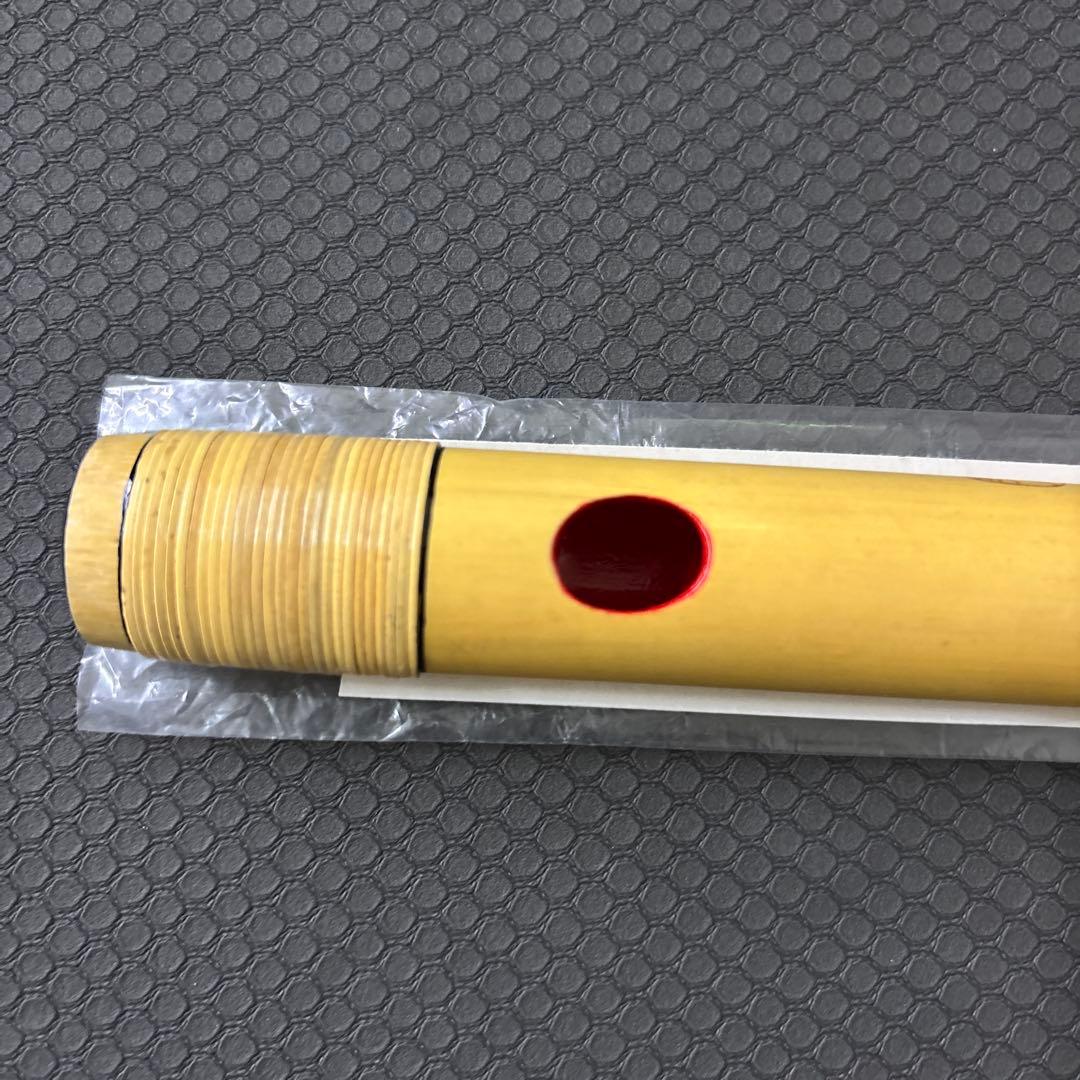 紫水流篠笛 獅子田藤巻　6穴　4本調子　(有)大岡楽器