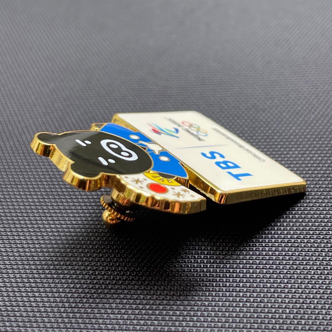 【非売品・新品】 2022年 北京 オリンピック TBS ピンバッジ