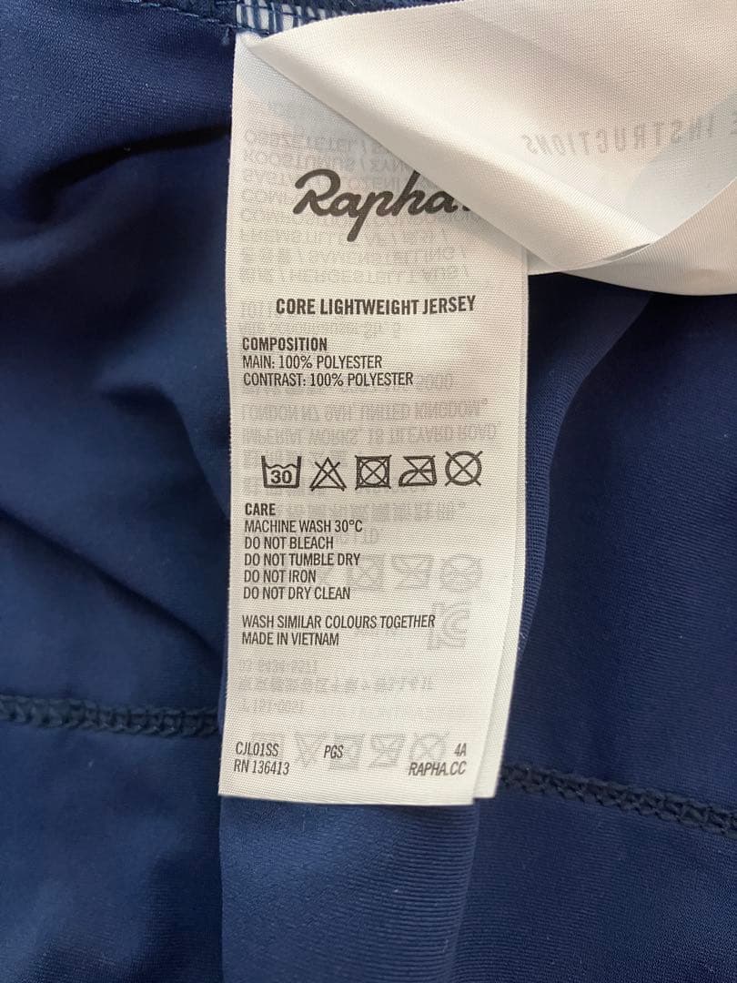 Rapha コアライトウェイトジャージ M ネイビー