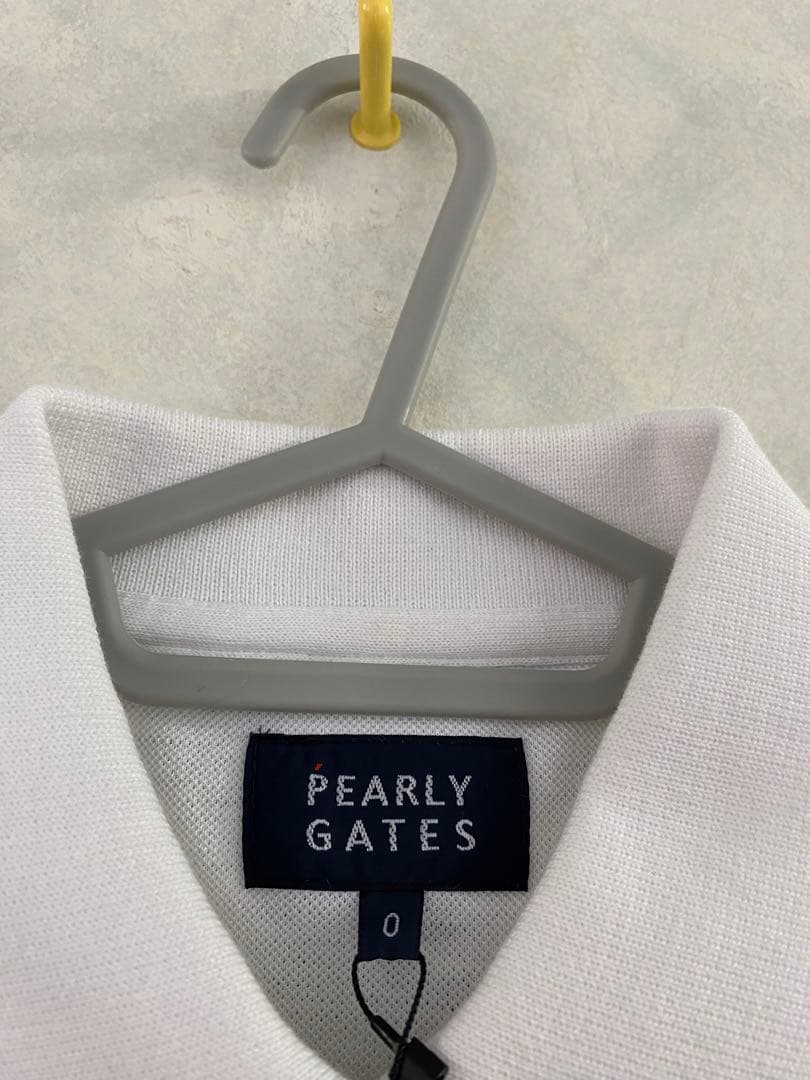 未使用品 PEARLY GATES ポロシャツ 0 レディース 迷彩 ニコちゃん