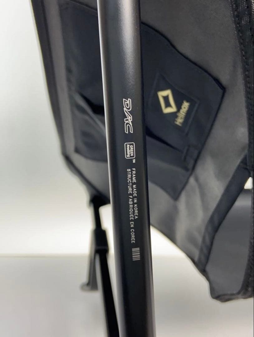 Helinox ヘリノックス インクラインチェア ブラック 1回使用 ローチェア