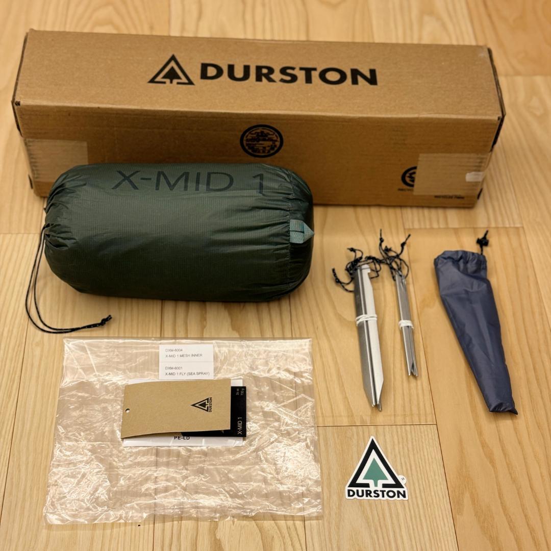 ★新品 Durston X-Mid 1 UL 720g 2026年入荷分