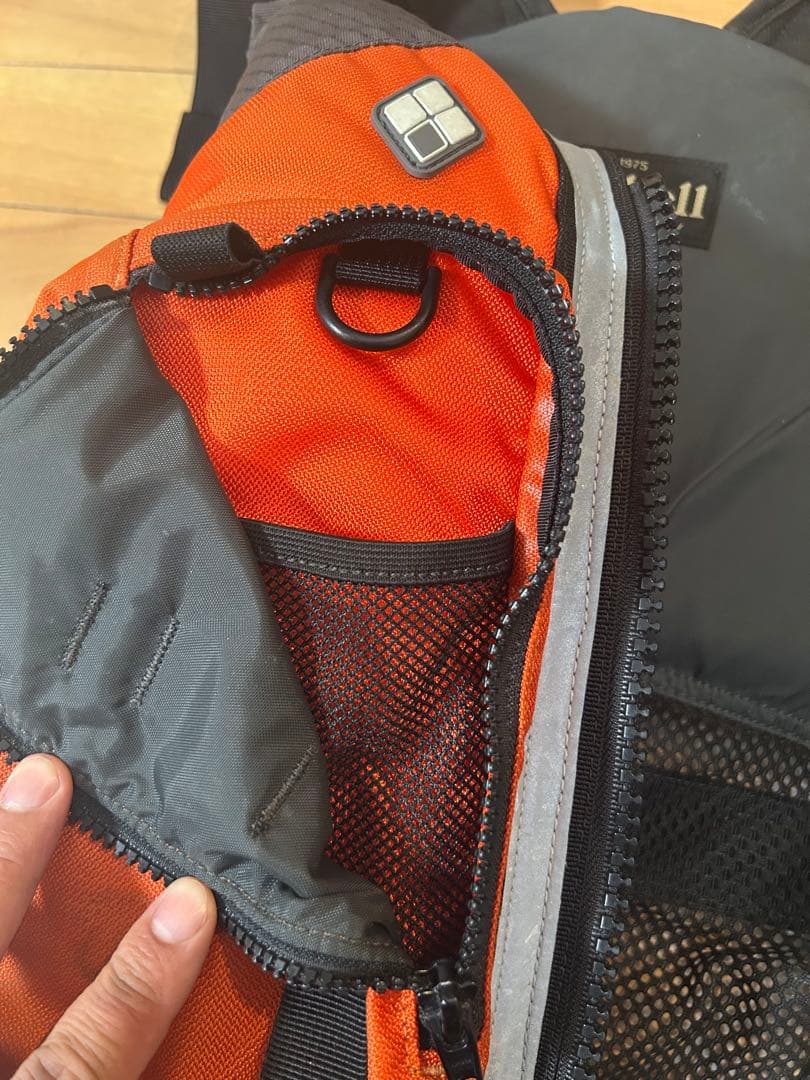 mont-bell ライフジャケット L/XL オレンジ/グレー　カヤックPFD