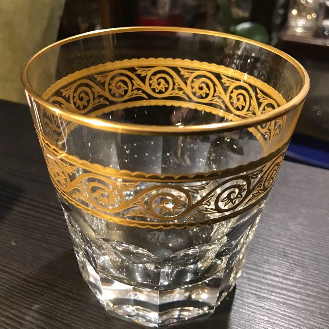 稀少オールドバカラBaccaratエルドラドEldoradoアイスペール☆金彩☆