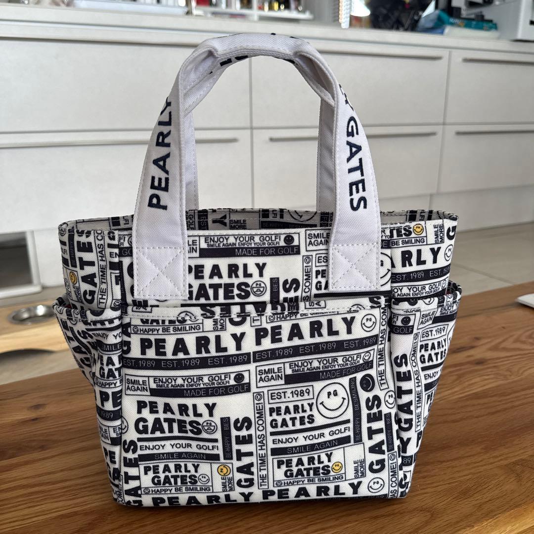 PEARLY GATES ロゴトートバッグ 【使用回数1】