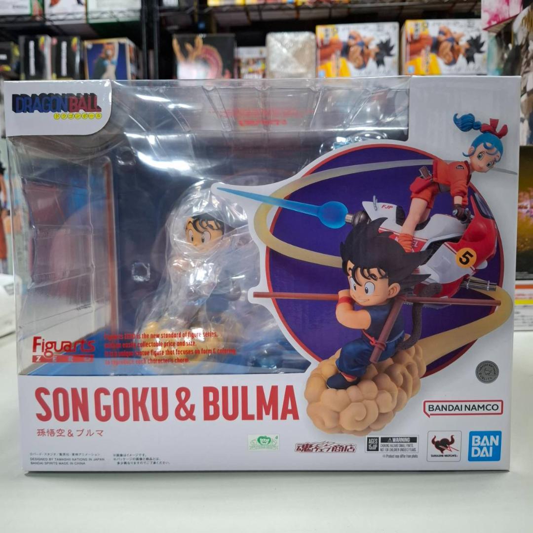 ⭐新品⭐0414 フィギュアーツZERO 孫悟空＆ブルマ