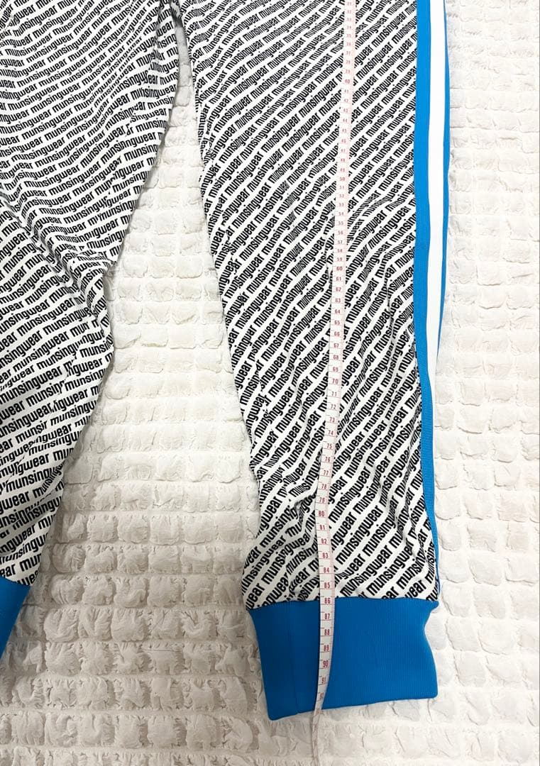 【即完品‼️】ENVOI by Munsingwear セットアップ　総柄　ゴルフ
