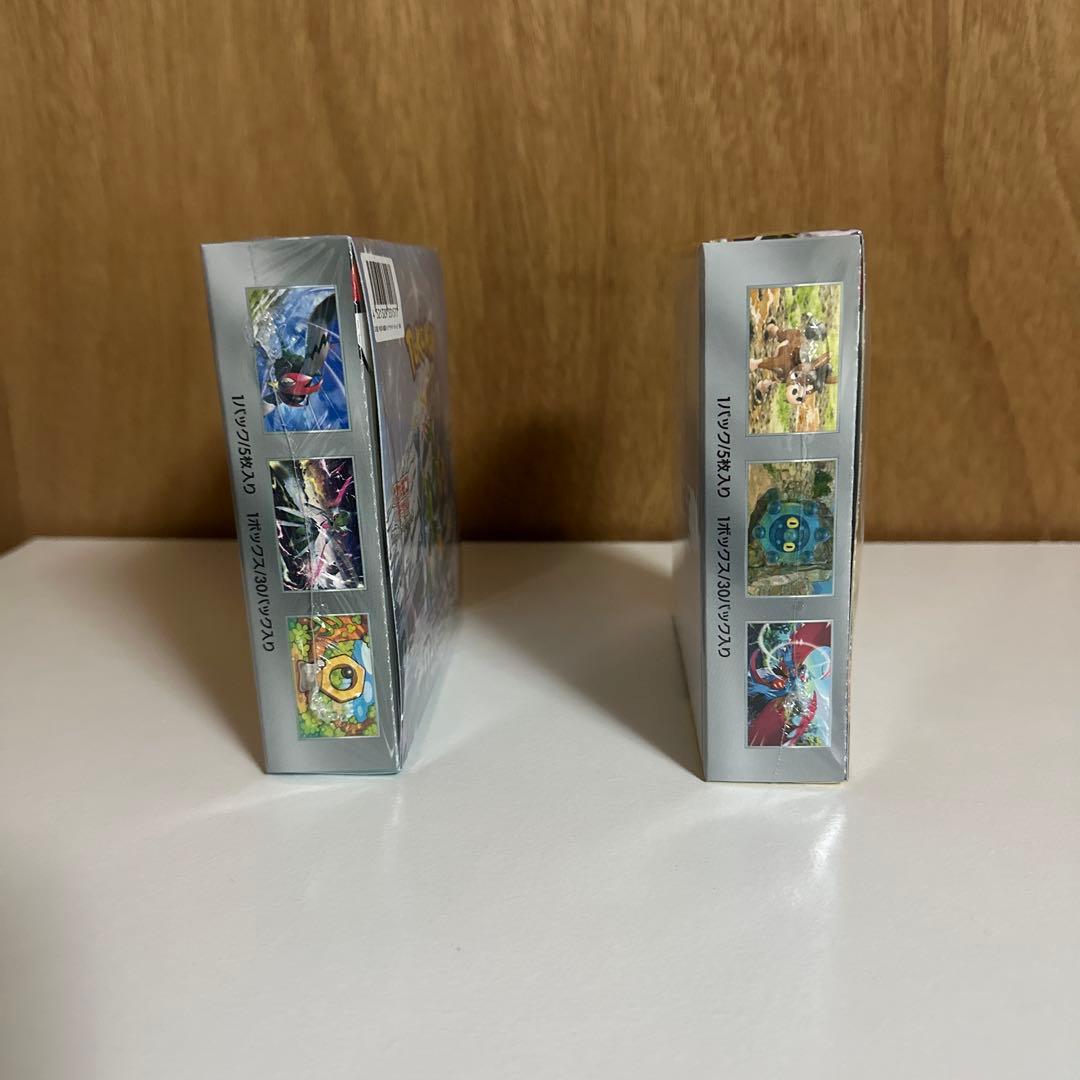 ポケモンカードゲーム サイバージャッジ&ワイルドフォースBOX シュリンク付き