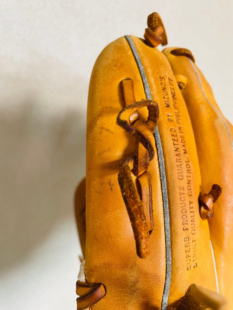 【ミズノ】Mizuno 野球 グローブ 内野手 右投げ 黄色 イエロー 軟式野球