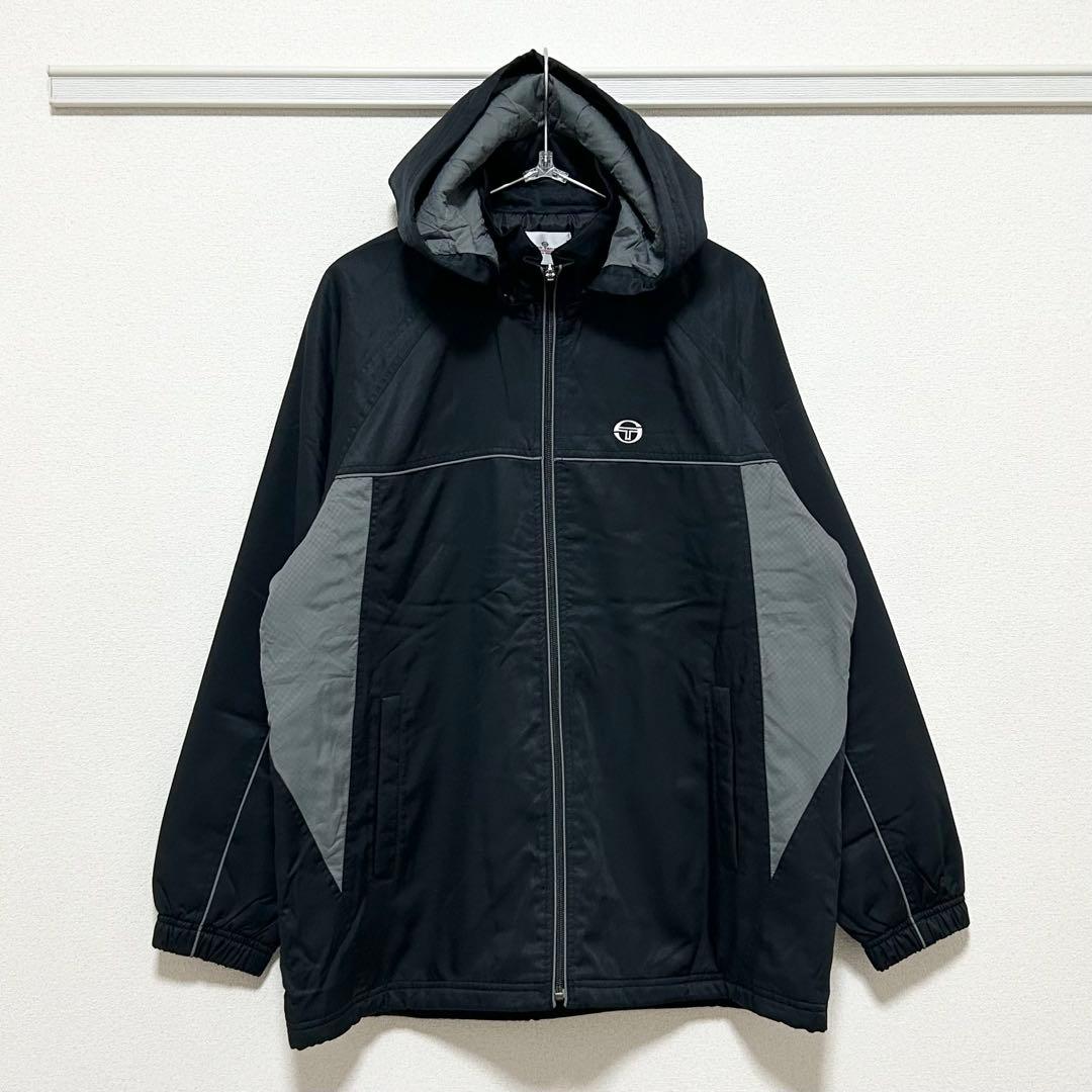 0572 SERGIO TACCHINI セットアップ M&Lサイズ 中綿 刺繍