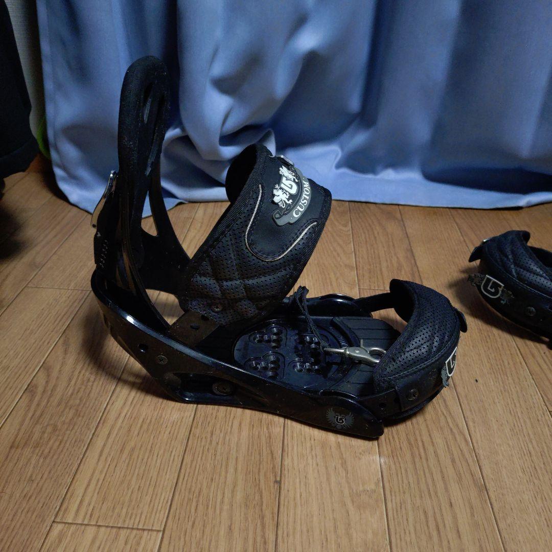 BURTON CUSTOM ブラックビンディングМサイズ