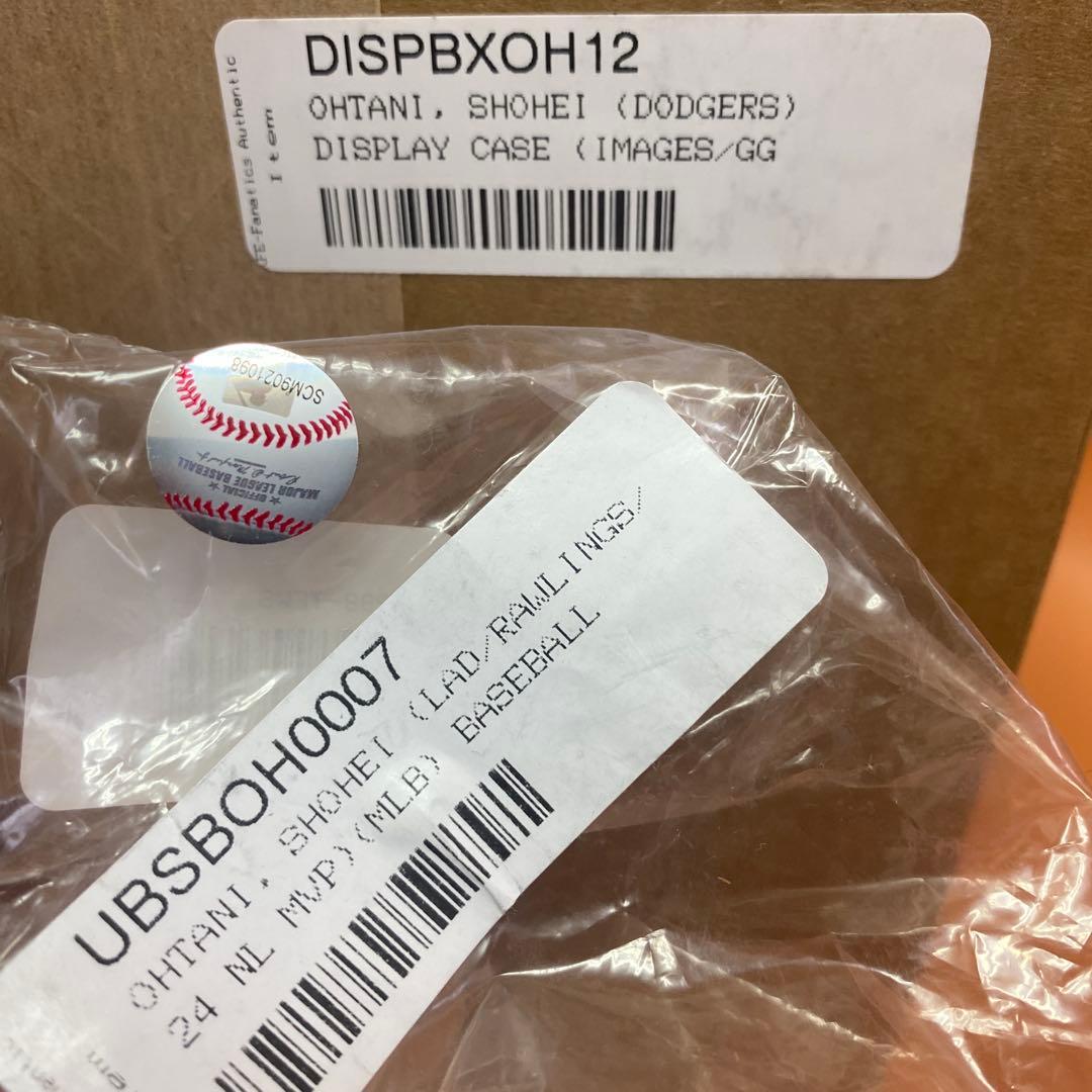 大谷翔平 ”SignBall” ディスプレーケース NEW　Dodgers