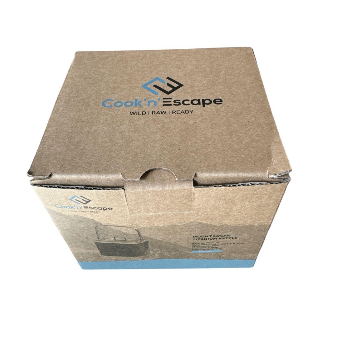 AA70 新品　Cook'n'Escape チタンケトル 400mlやかん