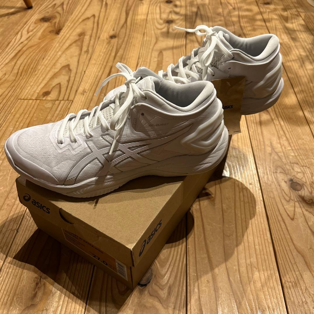 シューズ(男性用) asics GELBURST 27 EXTRA WIDE 27.0cm