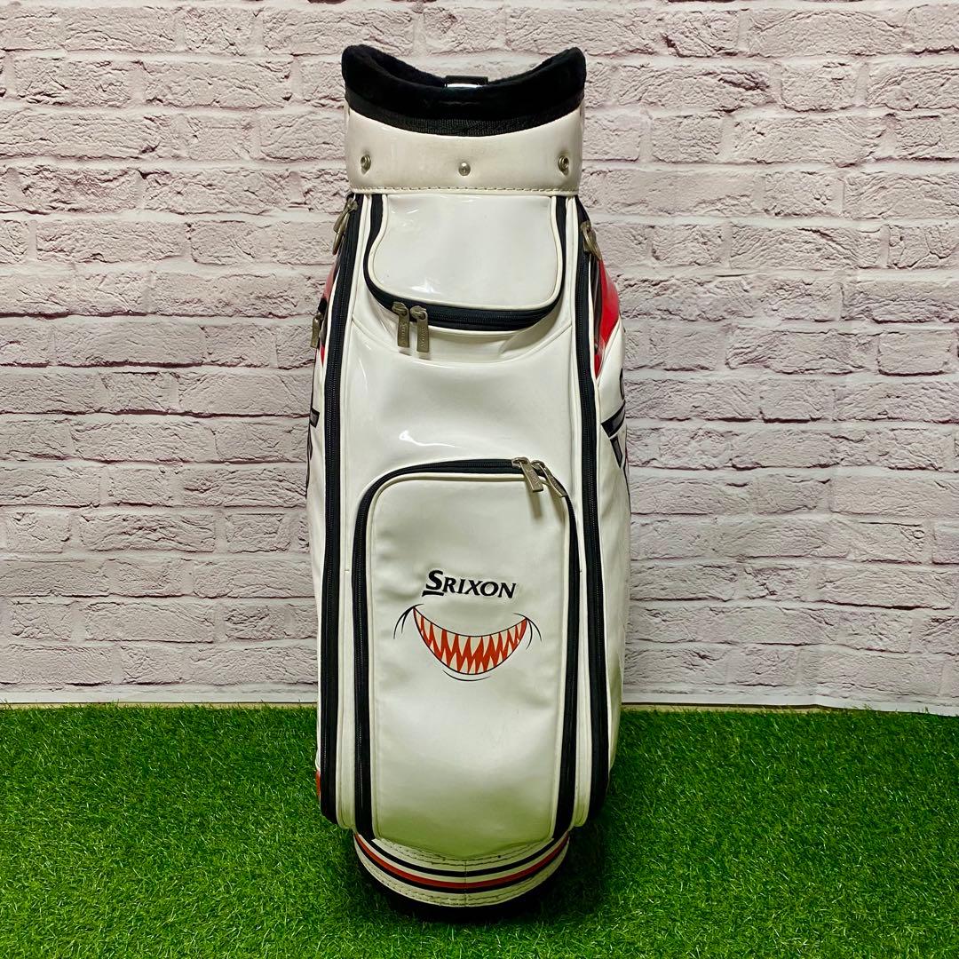 SRIXON スリクソン キャディバッグ ガオモンスター 白 ゴルフ メンズ