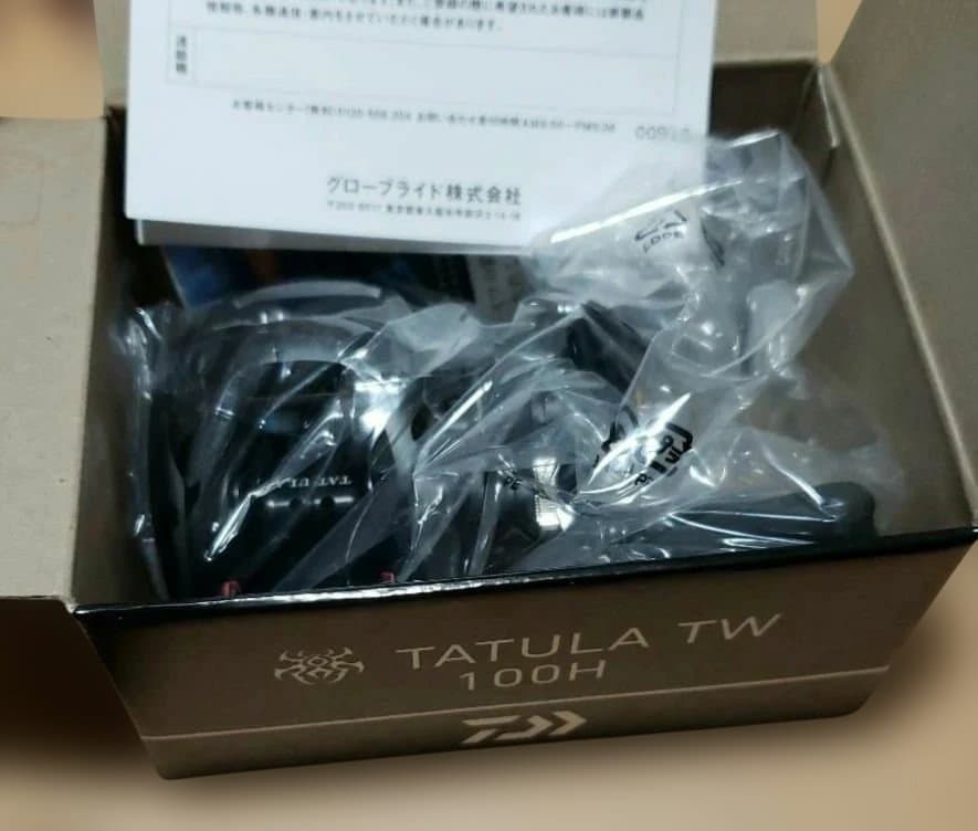 新品未使用　ダイワ TATULA TW 100H ベイトリール