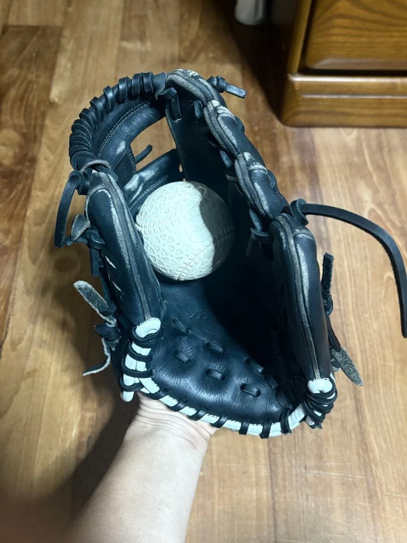 Mizunoグローバルエリート 硬式野球グローブ 黒