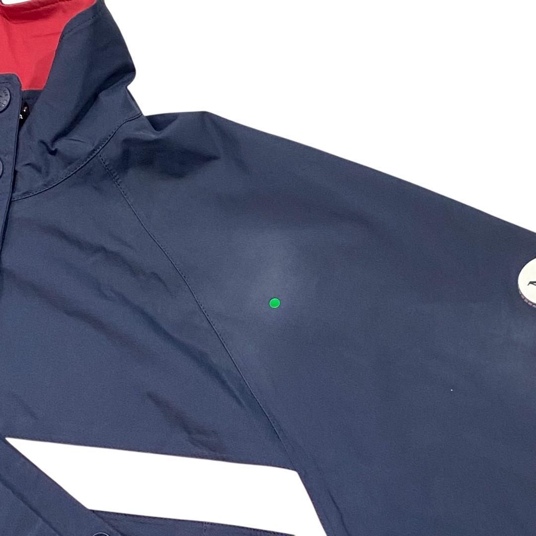 マンシングウェア 2WAY レインコート セットアップ L/M ネイビー ゴルフ