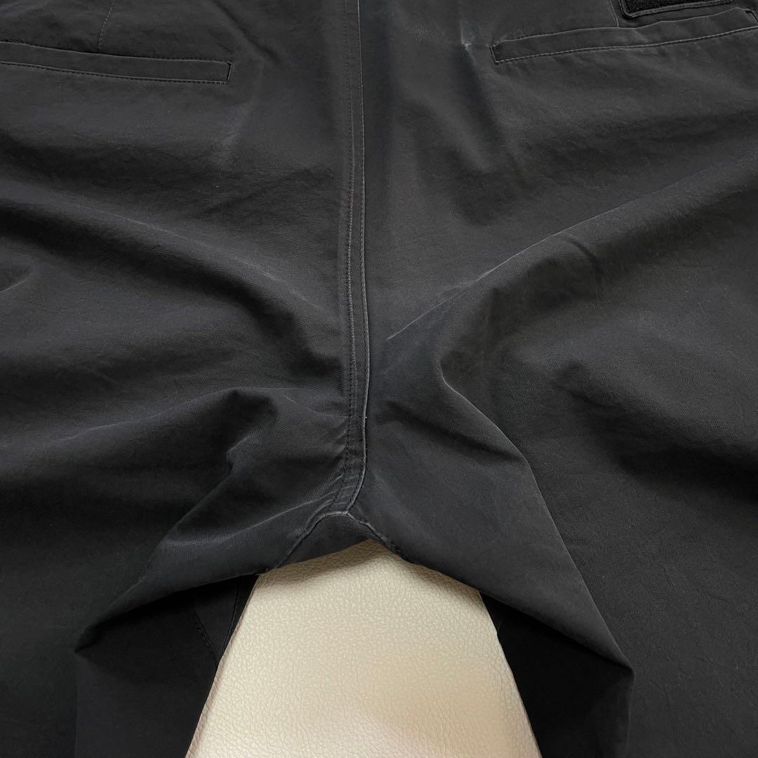 6450 TFW49　ストレッチパンツ　ロングパンツ　撥水性　ブラック