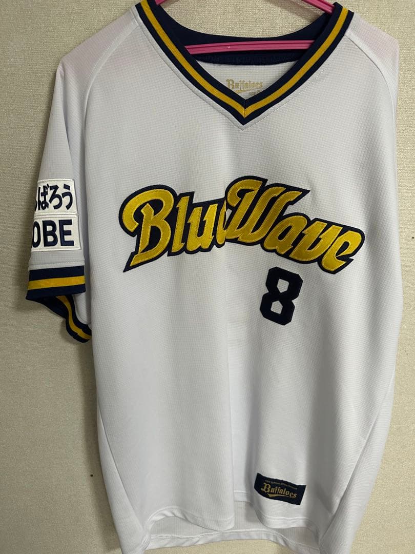 オリックス　復刻ユニフォーム　麦谷
