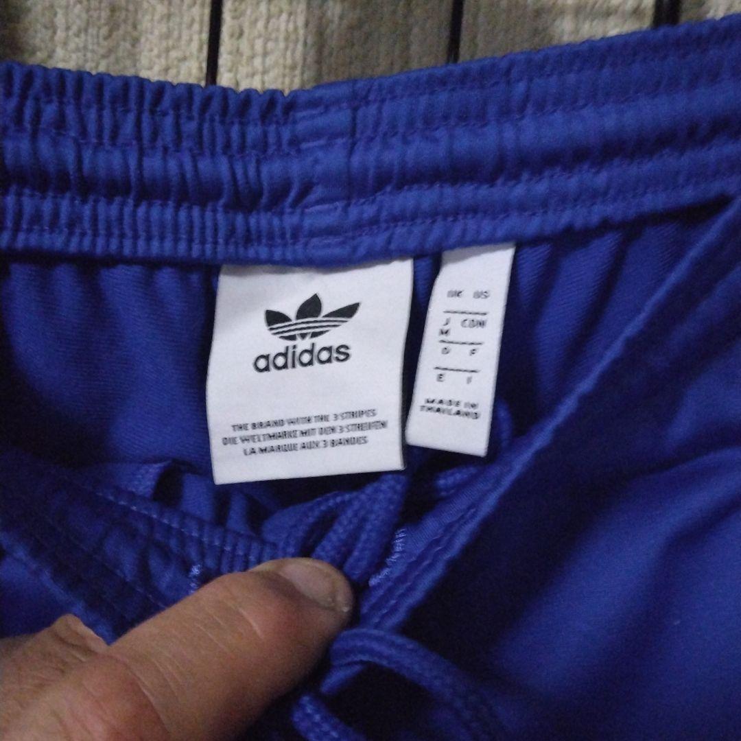 adidas フランス代表型ジャージー上下セット 青/赤/白：生産国タイ