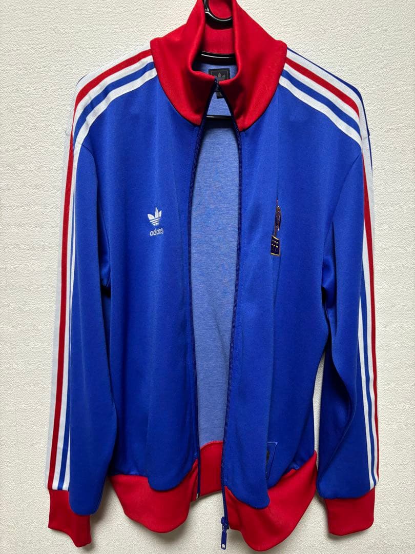adidasフランス代表W杯ジャージ M 青/赤