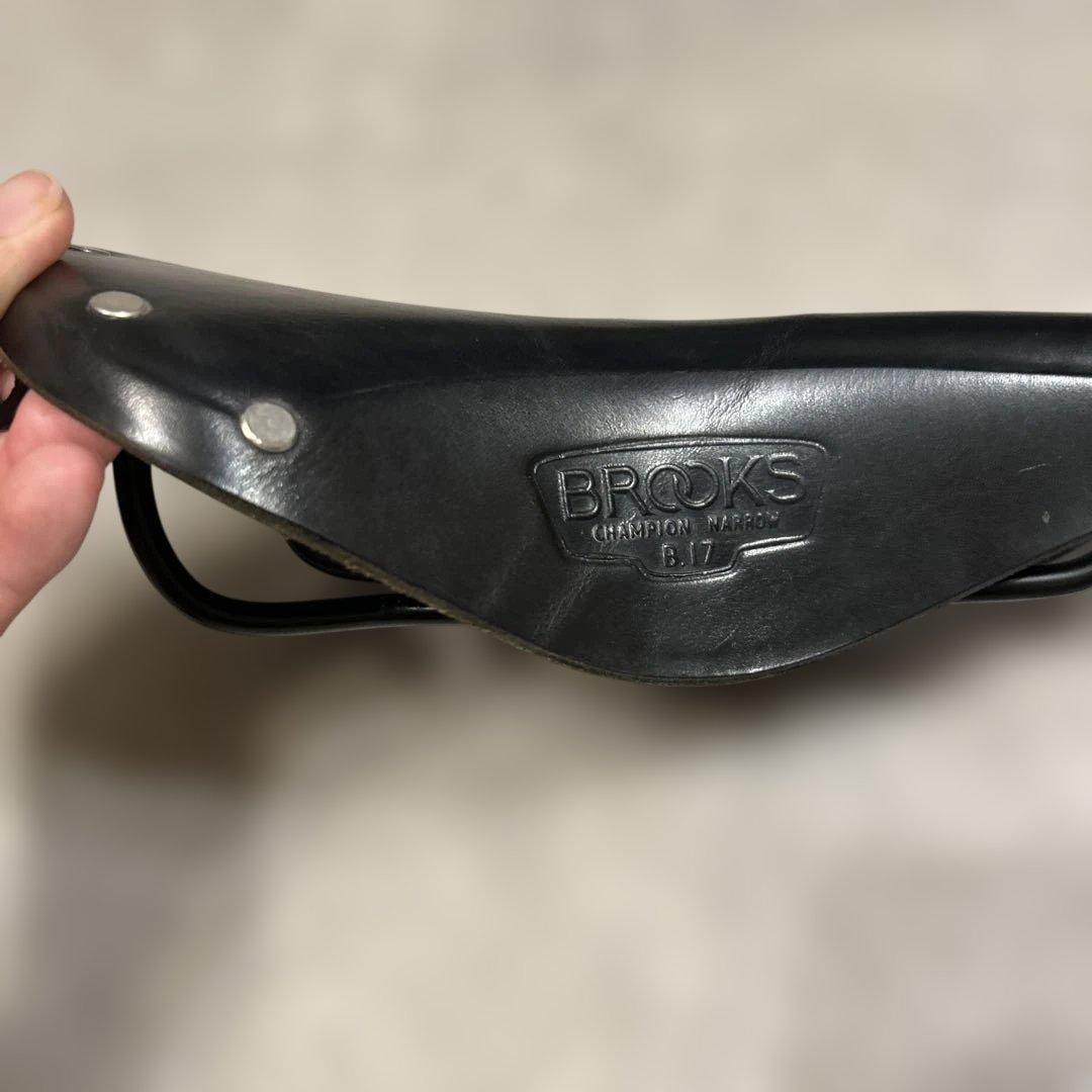 【美品】BROOKS B17 NARROW BLACK