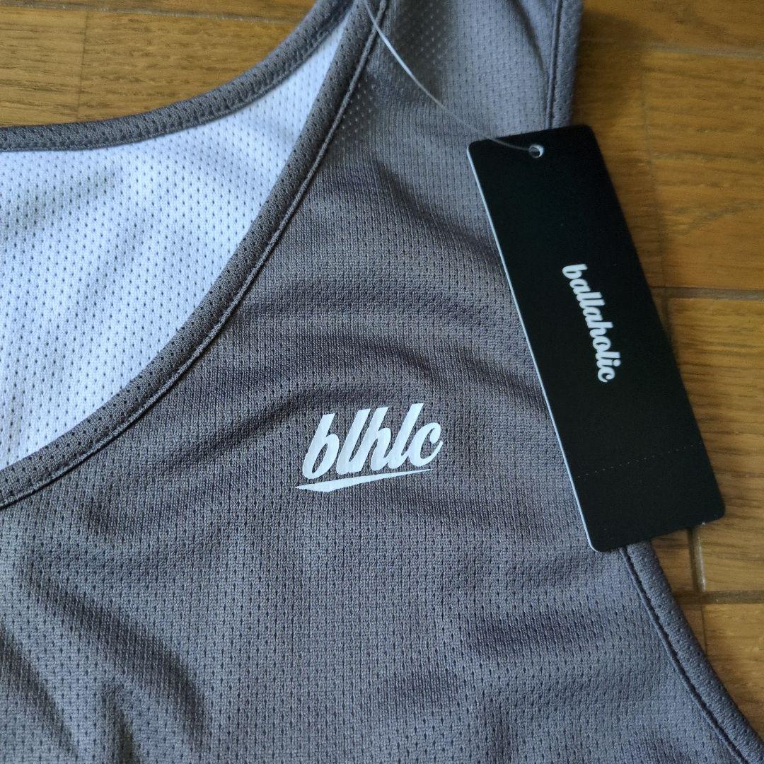 ballaholic グレー タンクトップ リバーシブル