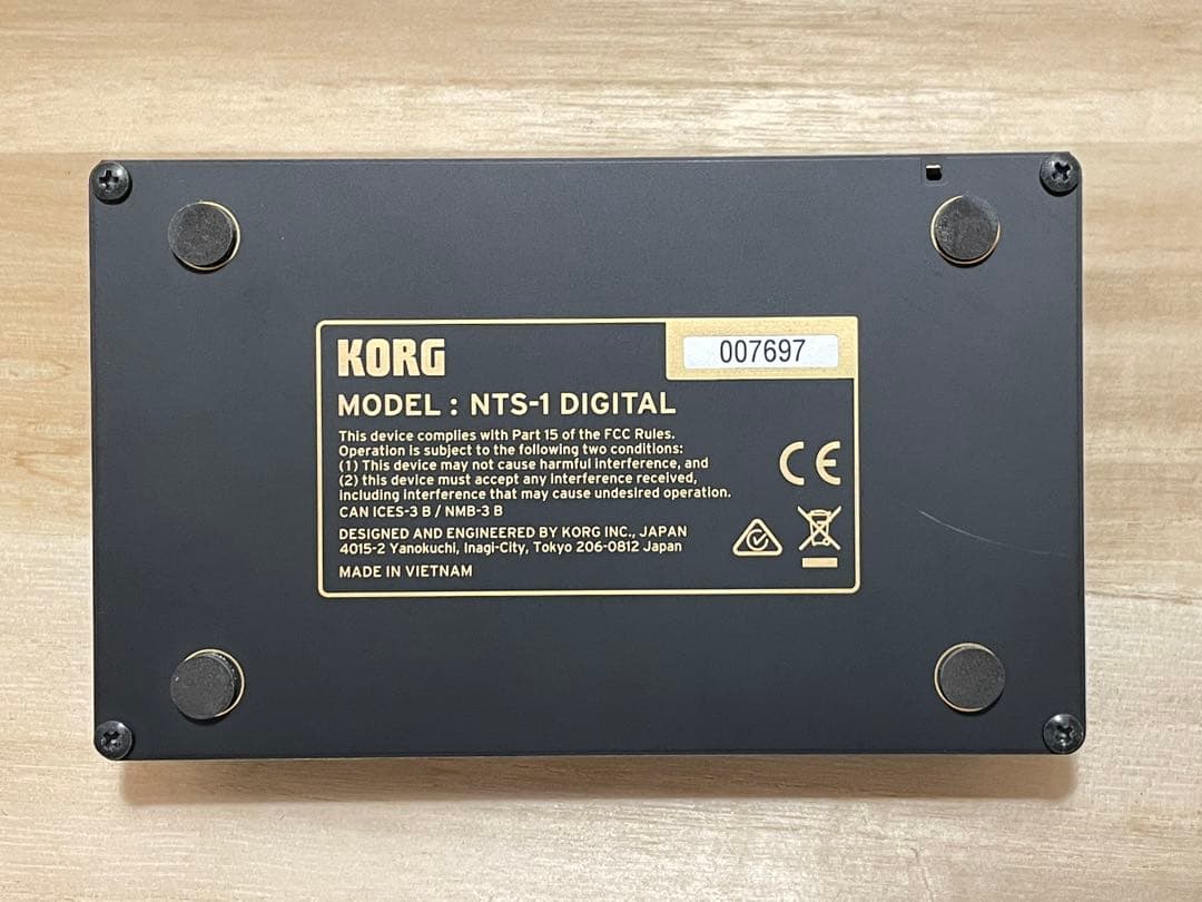 Korg NTS-1 シンセサイザー　ユーロラック