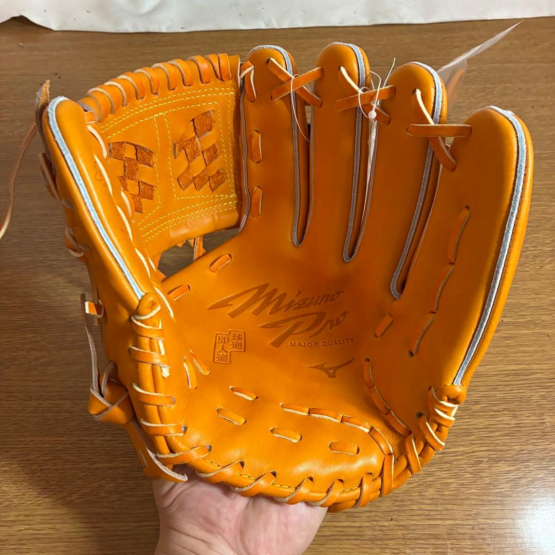 ミズノプロ 一般軟式 グローブ グラブ 内野手用 極美品 新品未使用 MM型