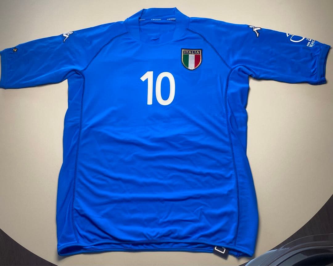 JSV WORLD PREMIUM ユニフォーム トッティ 直筆サイン入り未使用