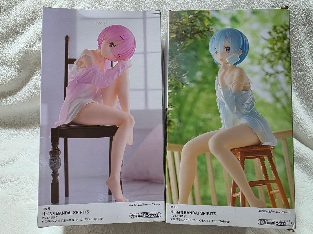 BANDAI Relax time フィギュアセット ラム&ICE POP