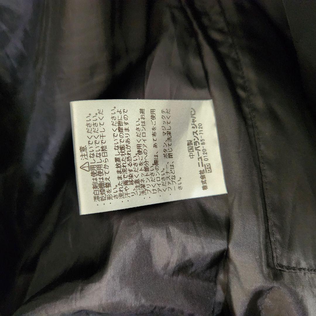 NEW BALANCE ベンチコート ブラック メンズ L 秋冬 中綿