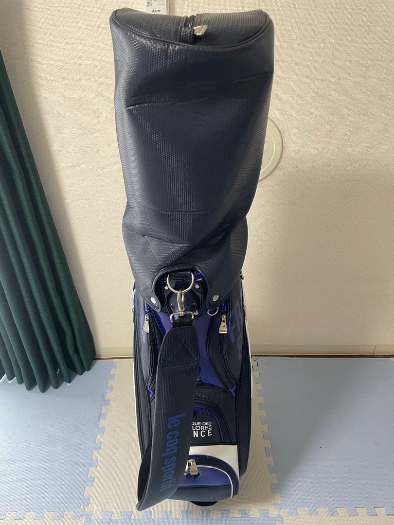 《即日発送可能》キャディバッグ（LE COQ SPORTIF ブルー）