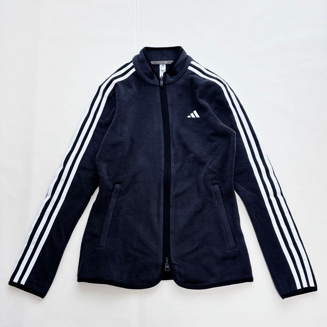 【新品】adidas アディダス　ゴルフウェア　セットアップ　レディースS　黒