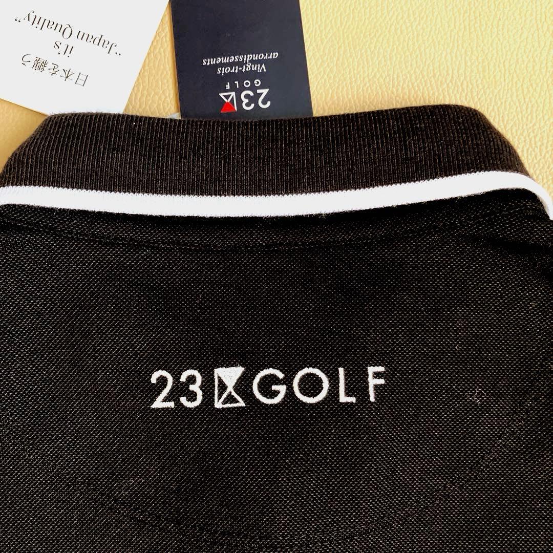 【未着用】23区 GOLF レディース 半袖ポロシャツ サイズ0 タグ付き